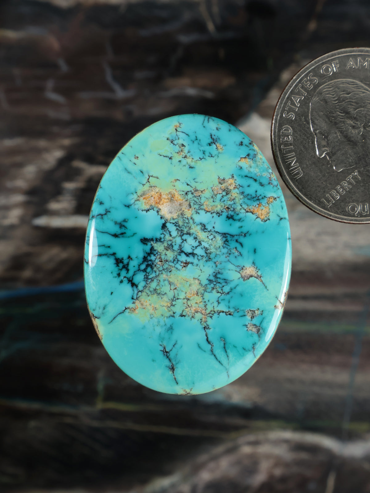 Labashan Turquoise Cabochon B126
