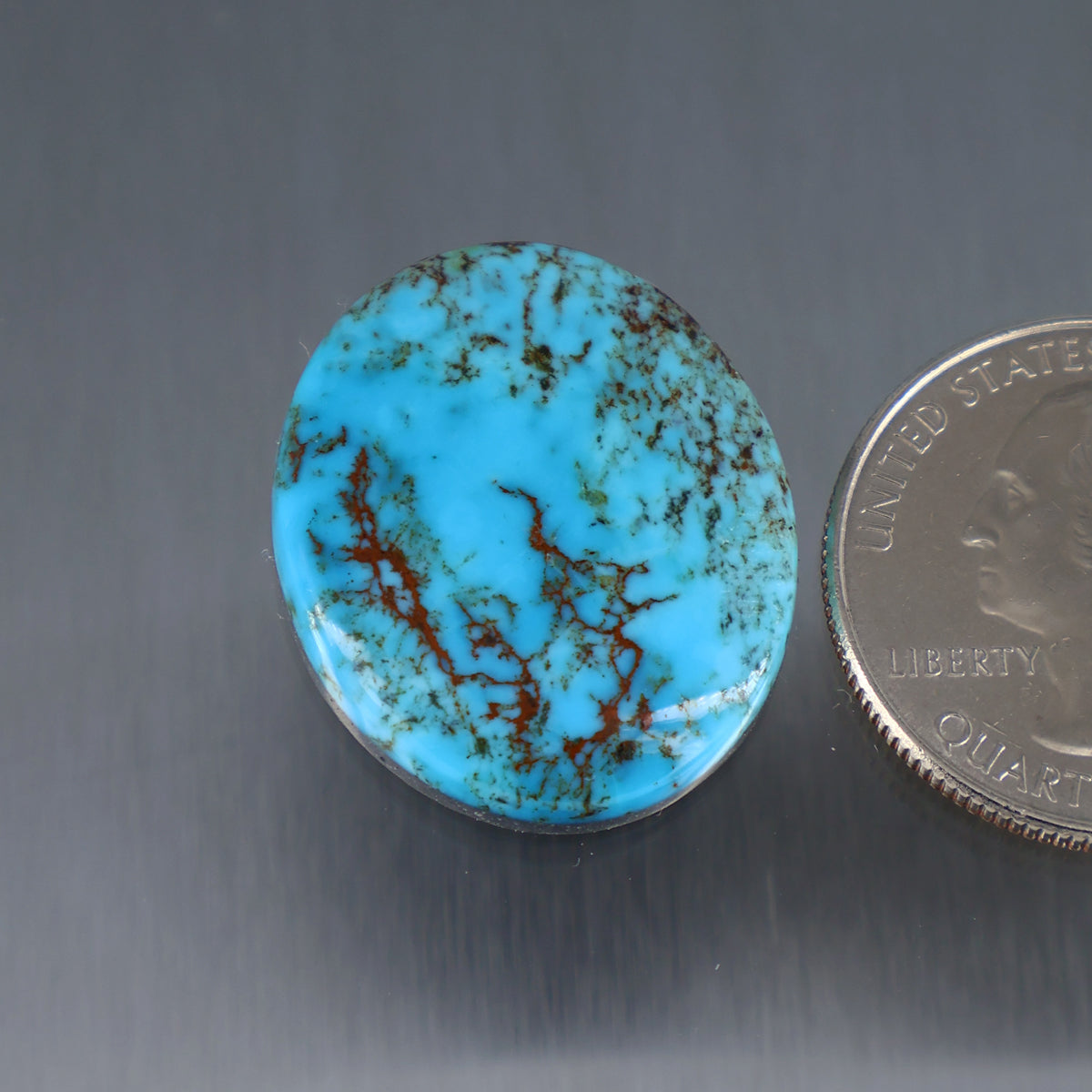 Cloud Mountain Turquoise Cabochon A325