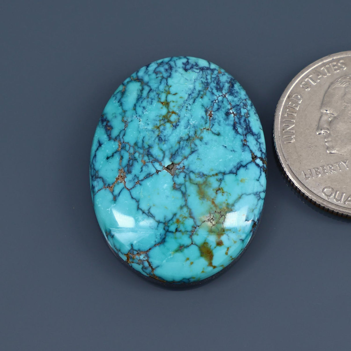 Hubei Turquoise Cabochon A030