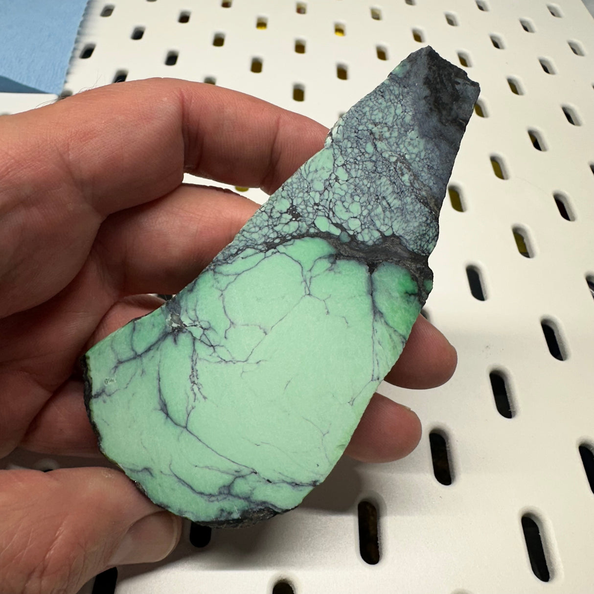 Natural Emerald Rose Variscite Rough Slab