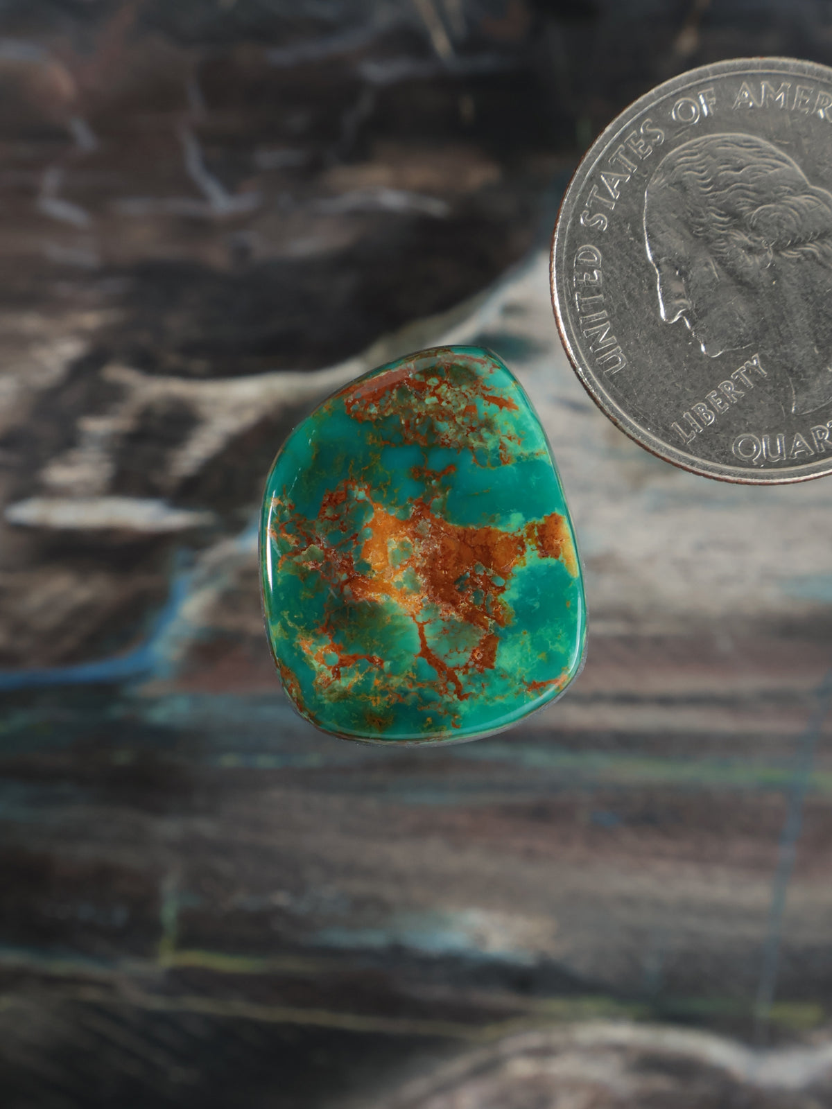 Royston Turquoise Cabochon B132