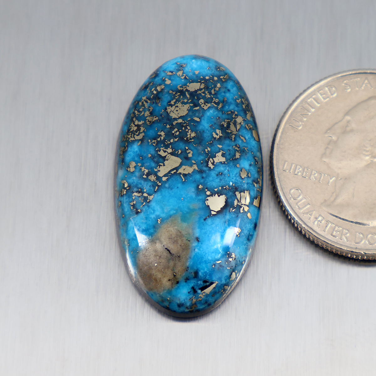 Persian Blue Turquoise Cabochon A223