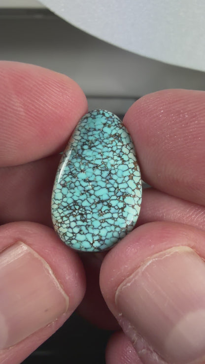 Number 8 Turquoise Cabochon B002