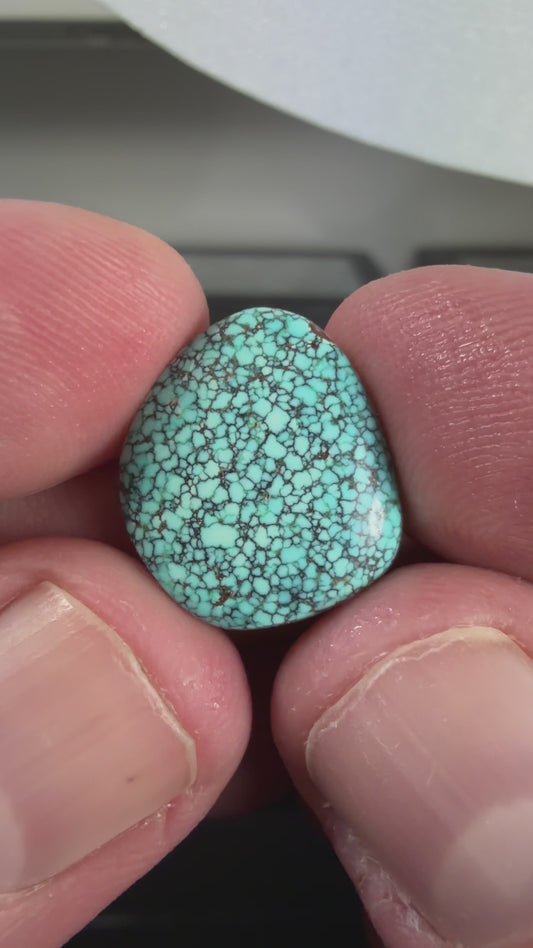 Number 8 Turquoise Cabochon B001