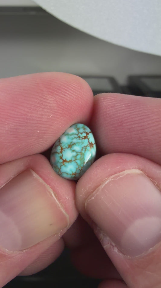 Number 8 Turquoise Cabochon B014