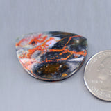 Bumblebee Seam Agate Cabochon A303