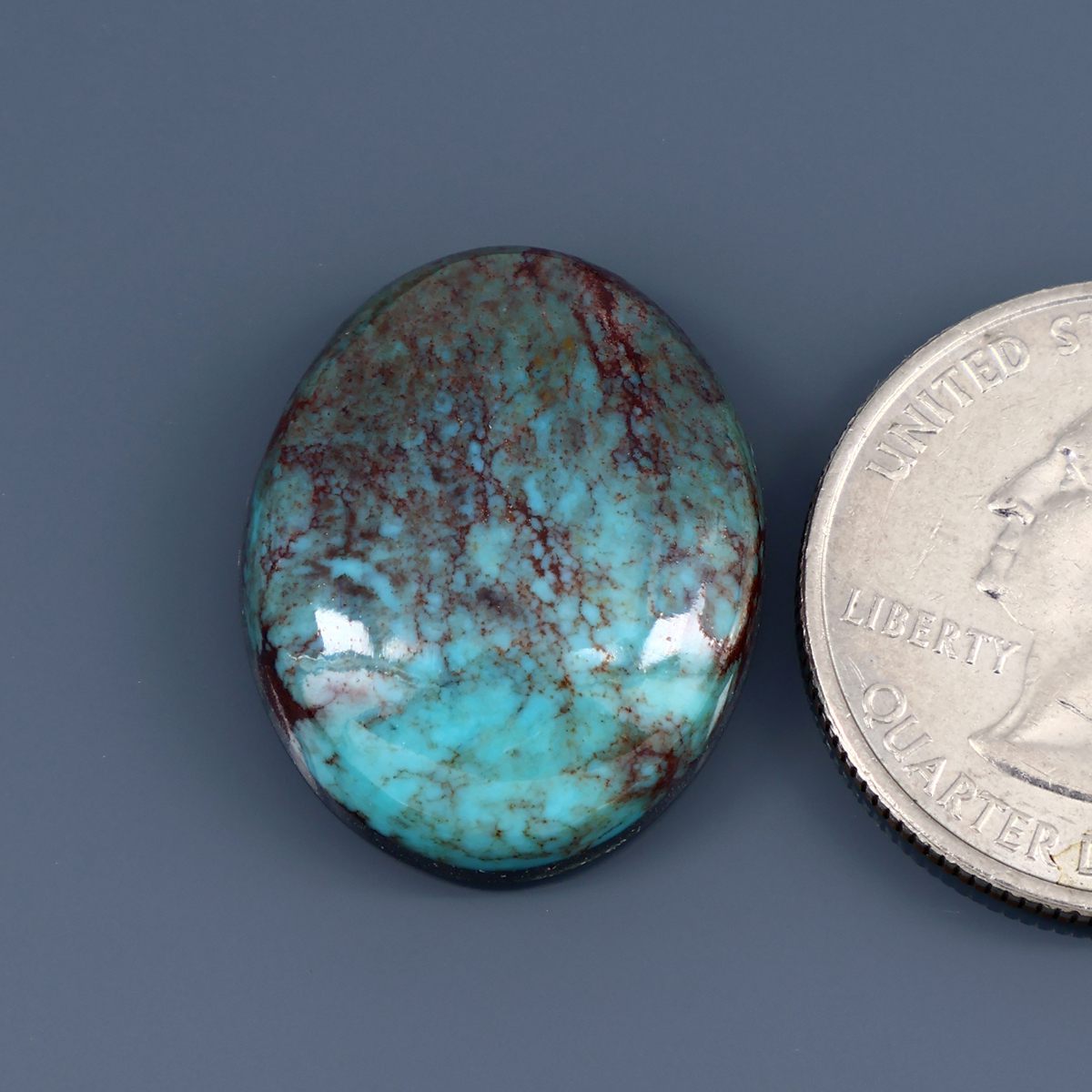 Egyptian Prince Turquoise Cabochon A047