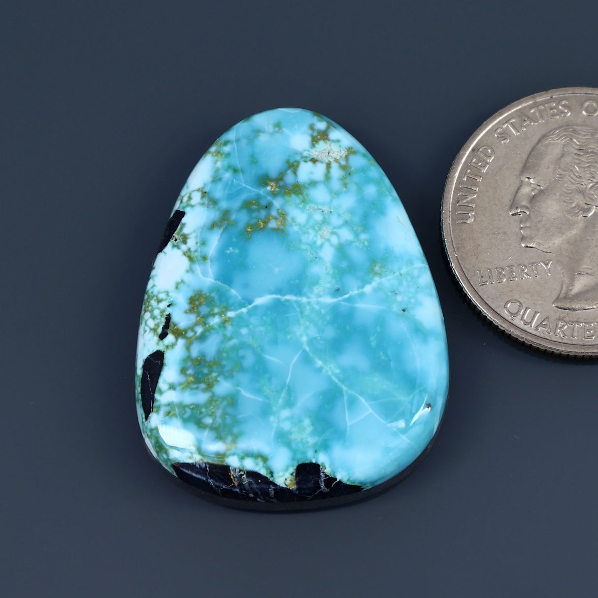 Blue Moon Turquoise Cabochon A063