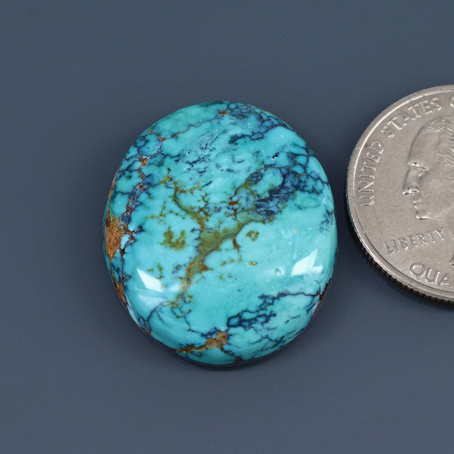 Hubei Turquoise Cabochon A027