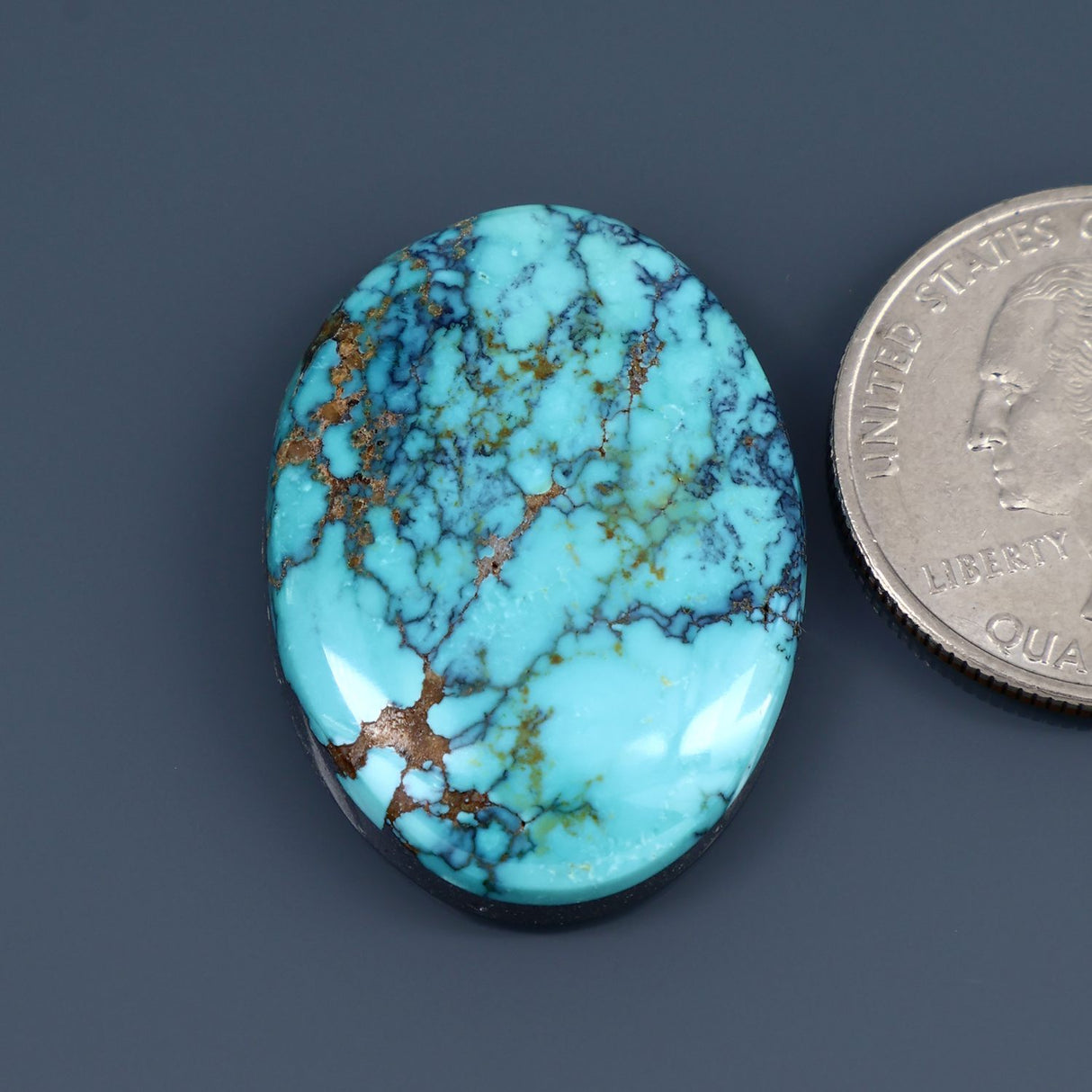 Hubei Turquoise Cabochon A029