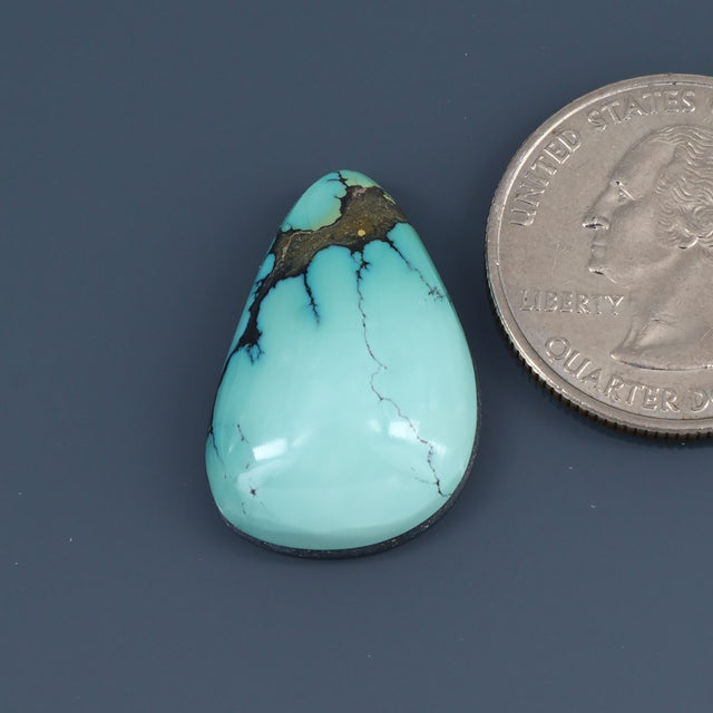 Iron Maiden Turquoise Cabochon A111