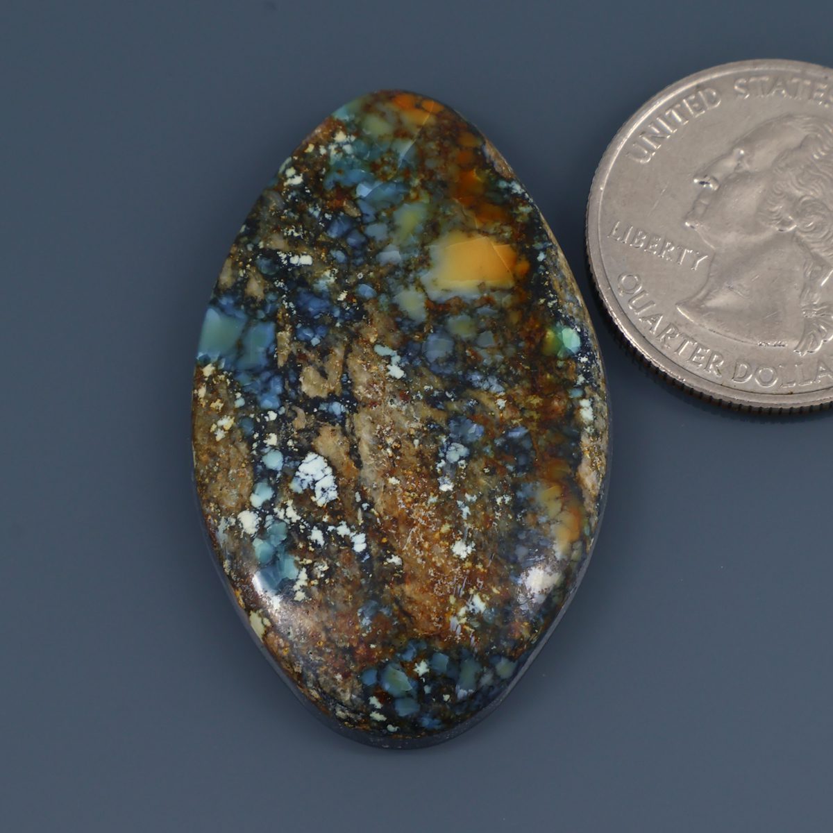 Wild Blue Cabochon A140