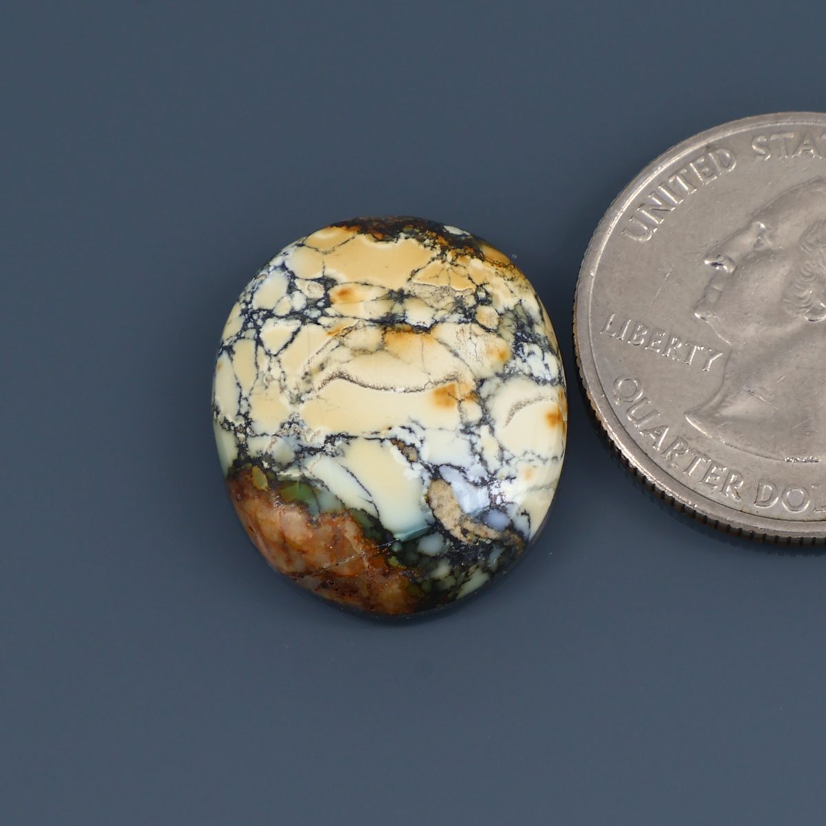 Wild Blue Cabochon A138