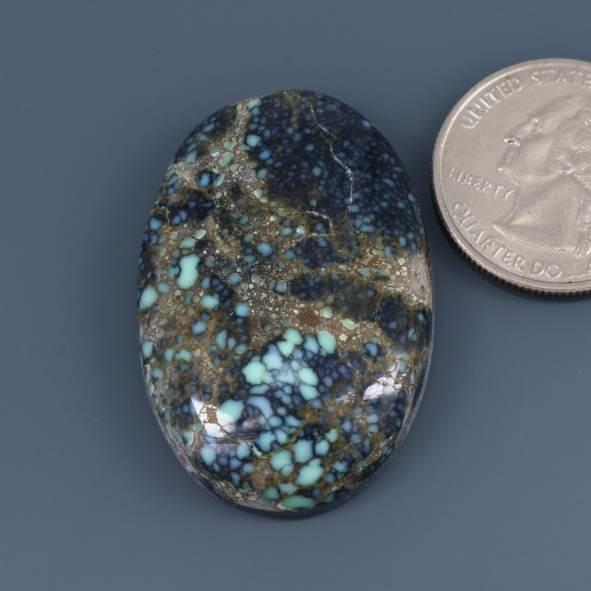 Poseidon Variscite Cabochon A094