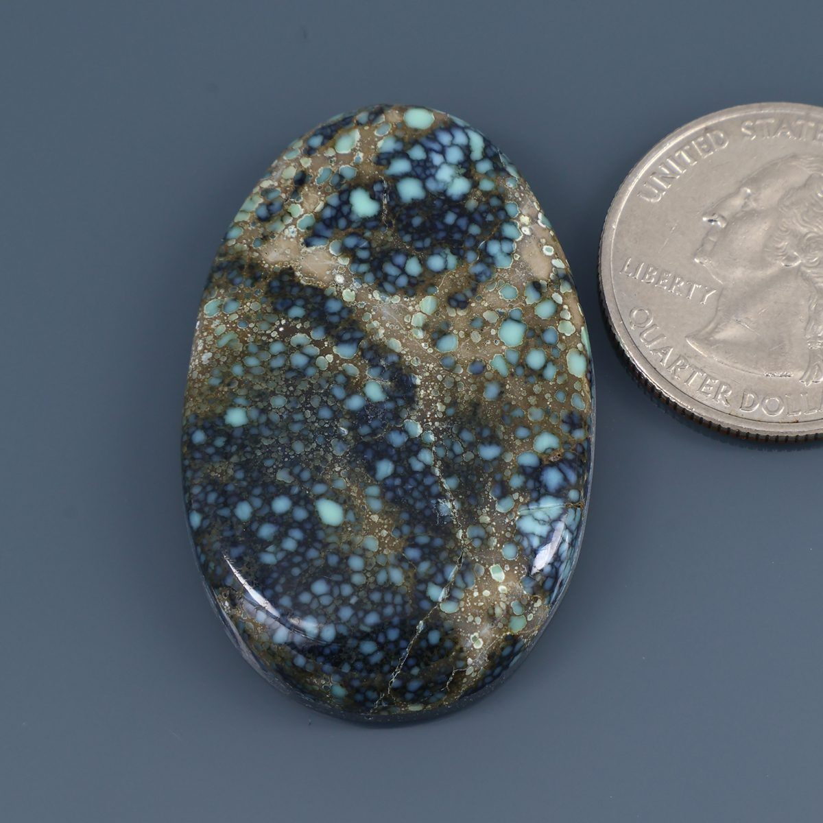 Poseidon Variscite Cabochon A095