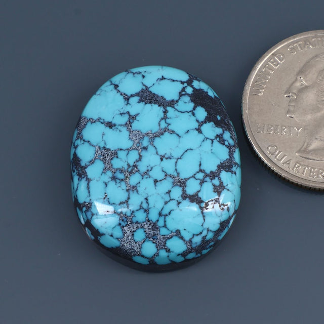 Cloud Mountain Turquoise Cabochon A149