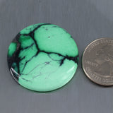 Natural Emerald Rose Variscite Cab A232