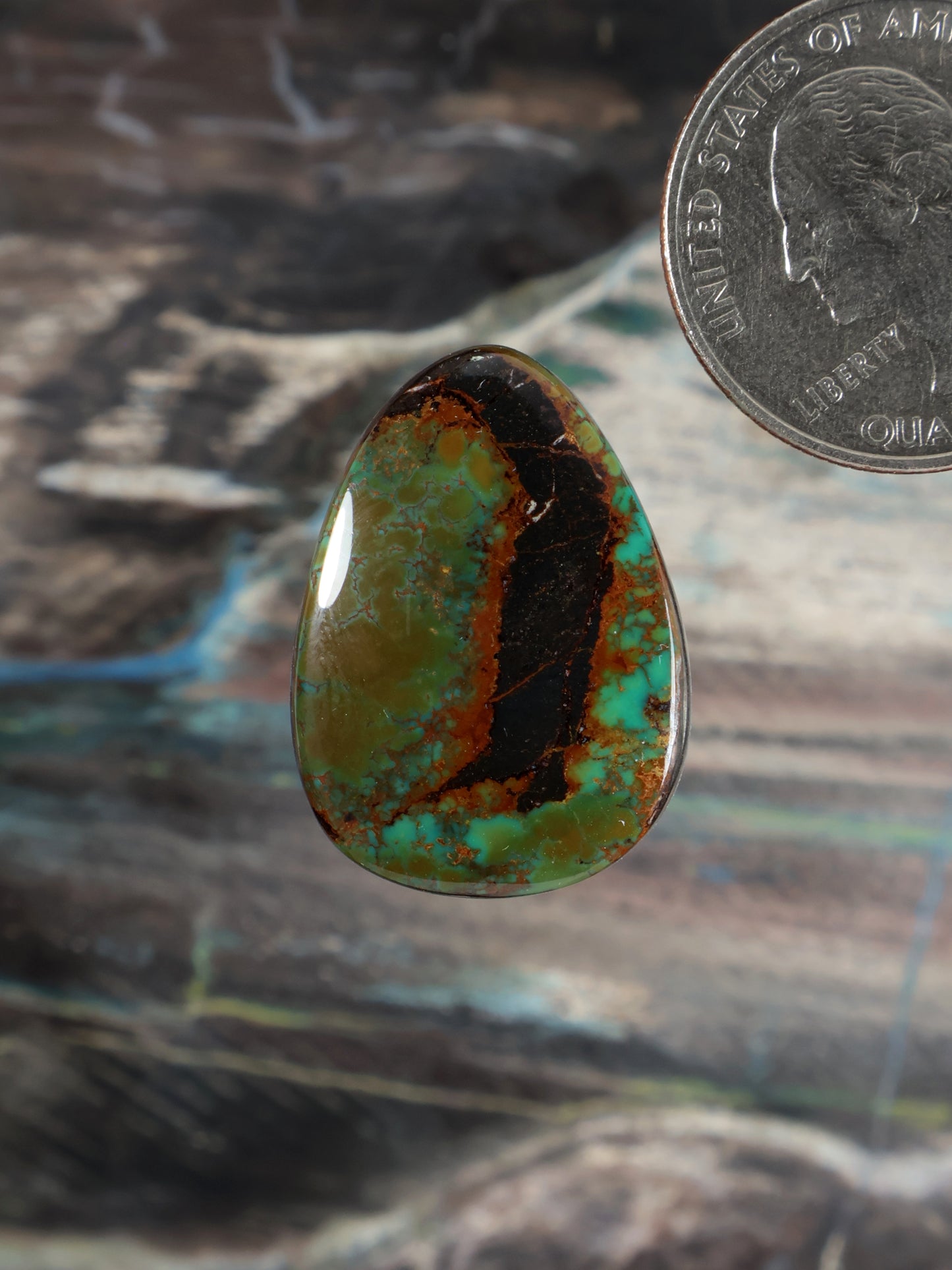 Skyhorse Turquoise Cabochon Q114